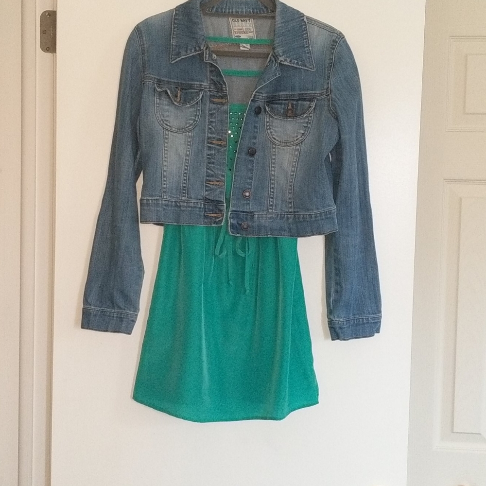Pretty studded dress - Like new - Picture 6 of 7